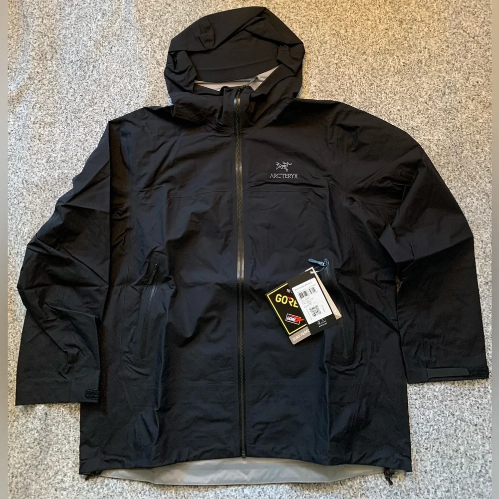 BNWT Arc'teryx Womens Beta Jacket - SIZE XL - Gore-Tex - BLACK Outerwear Coat - Picture 7 of 7